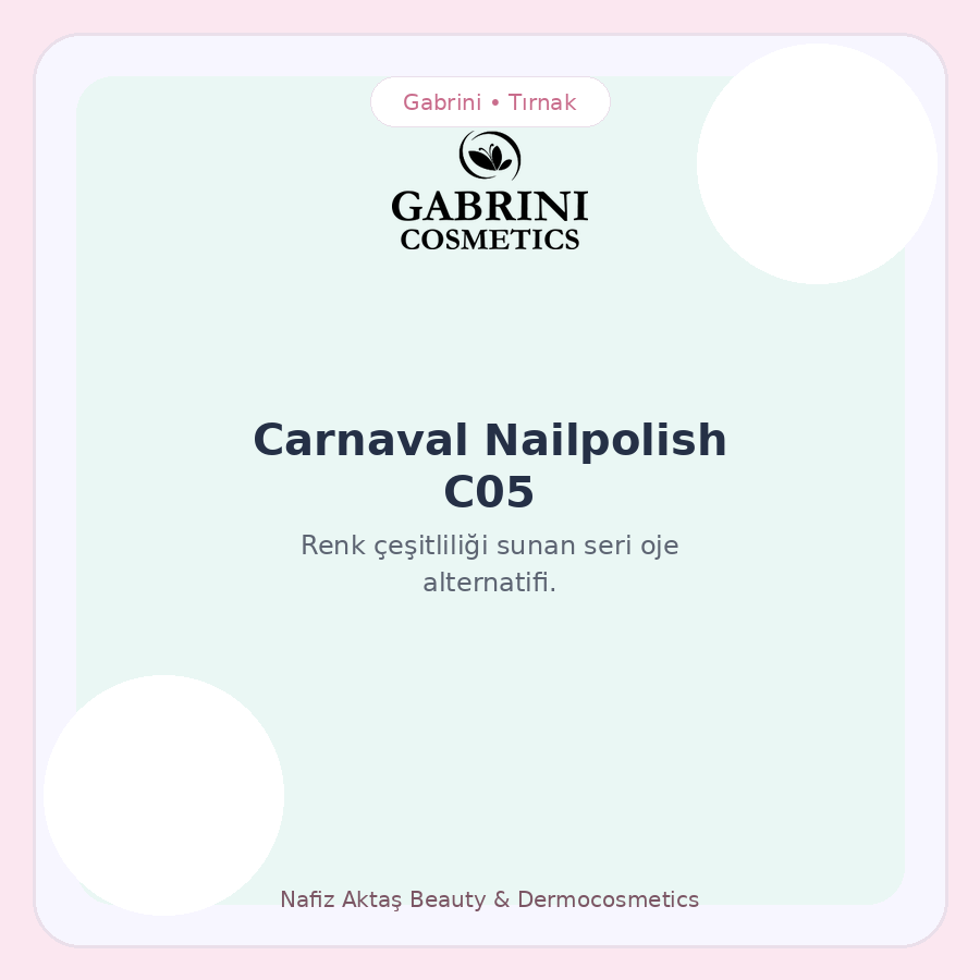 Carnaval Nailpolish C05