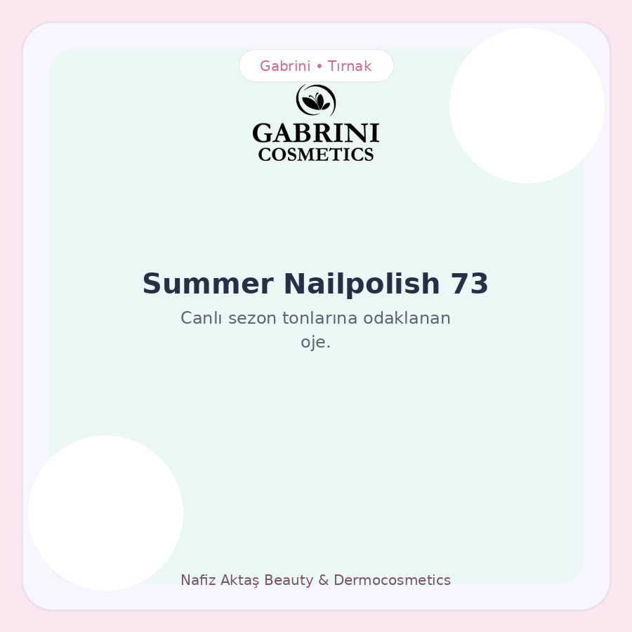Summer Nailpolish 73